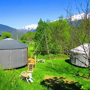Camping Maurienne Outdoor - Nuit Insolite En Yourte En Savoie, Saint-Georges-Des-Hurtieres
